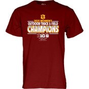 USC Trojans Unisex Womens Outdoor Track & Field 2025 BIG 10 Champs Tee